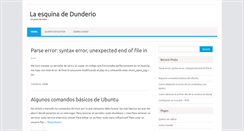 Desktop Screenshot of dunderio.com